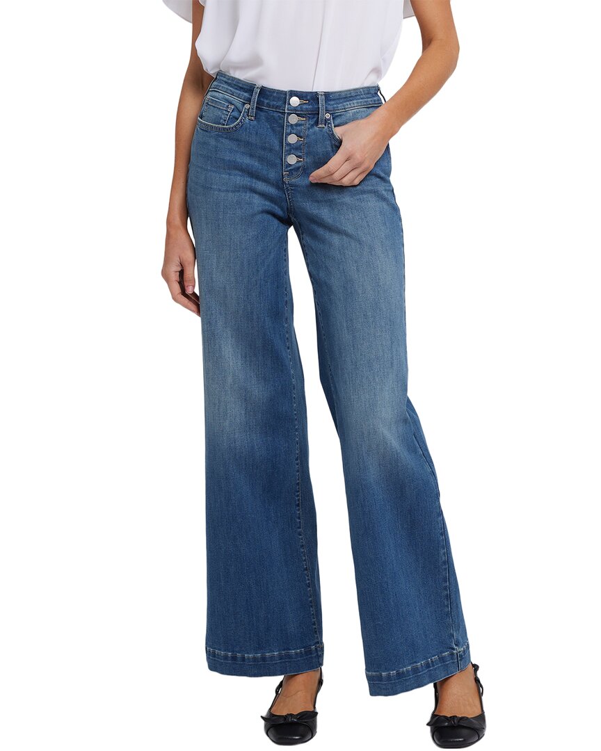 Nydj Teresa Costa Brava Wide Leg Jean In Blue