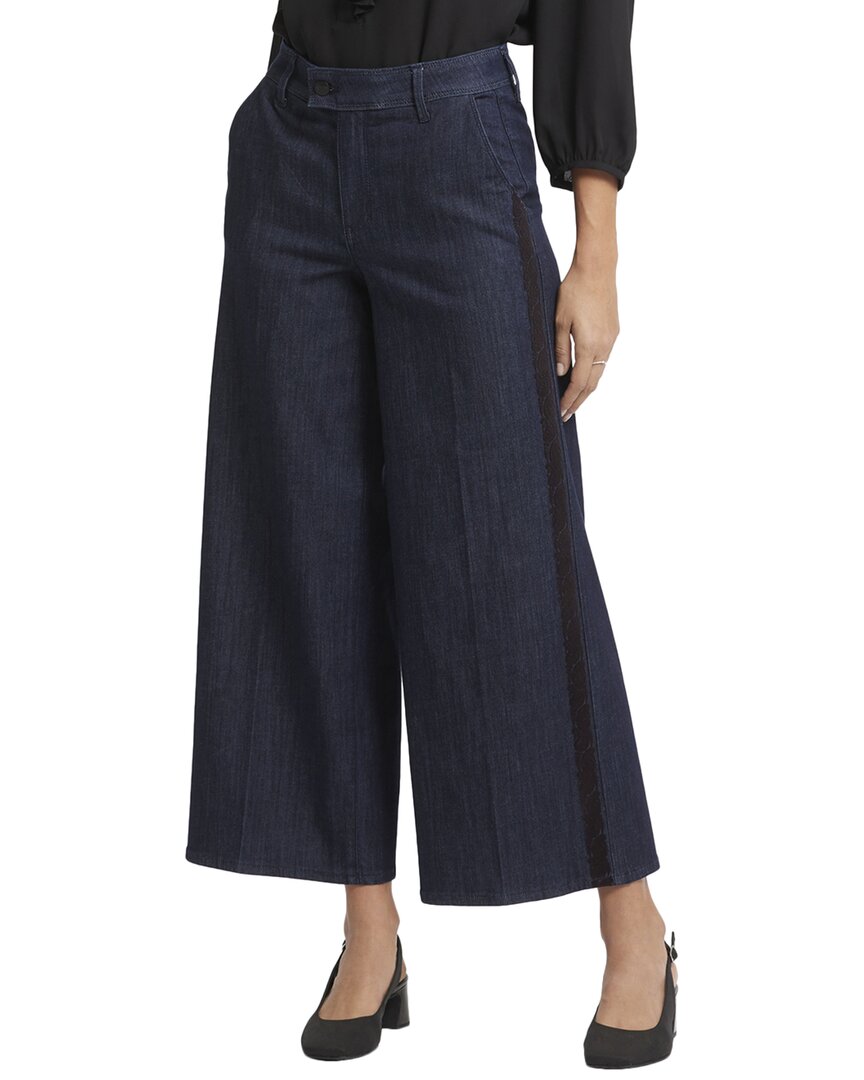 Nydj Mona Lightweight Rinse Wide Leg Jean In Blue