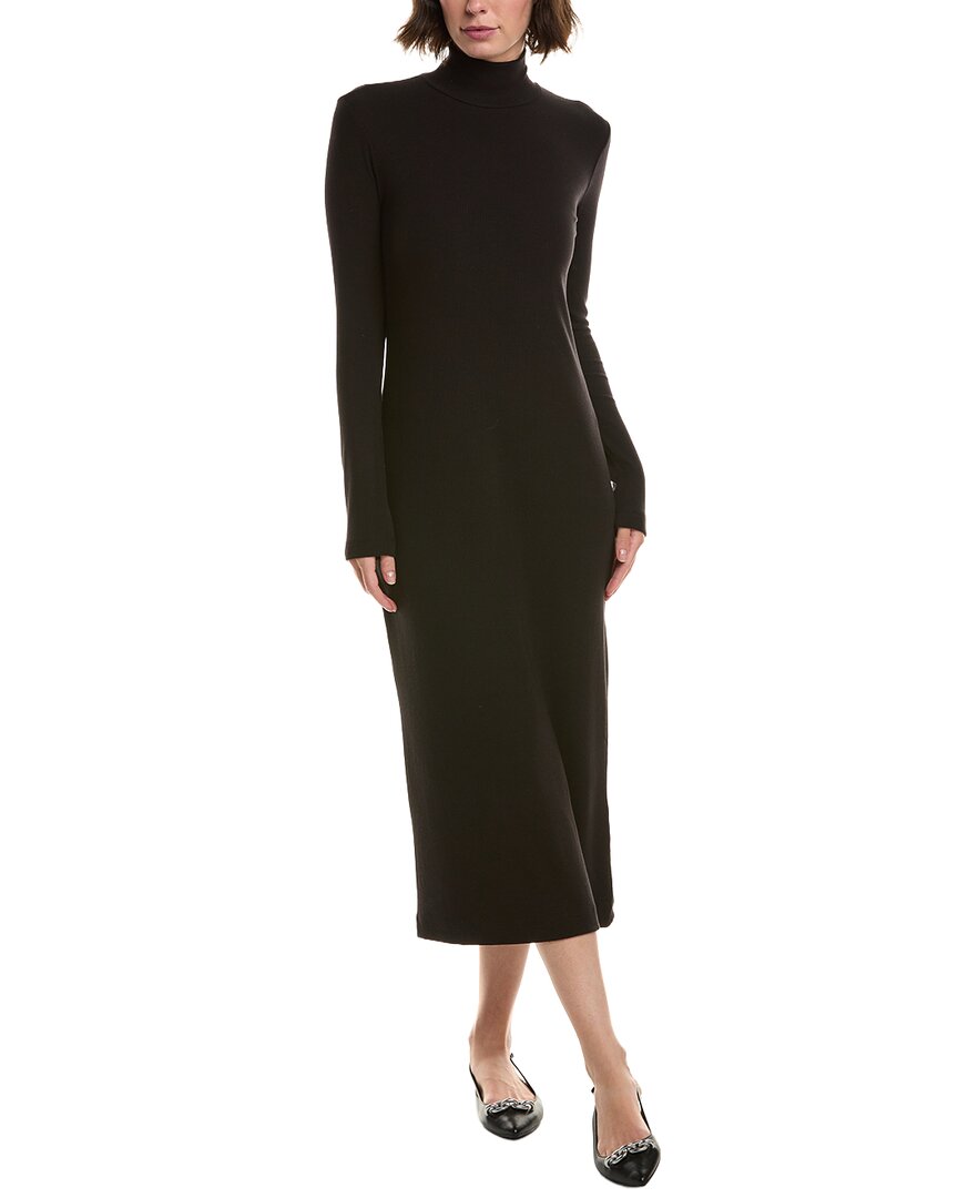 Velvet By Graham & Spencer Agoura Midi Dress In Black