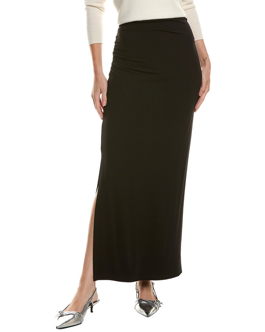 Velvet By Graham & Spencer Hilton Long Skirt In Black In Black