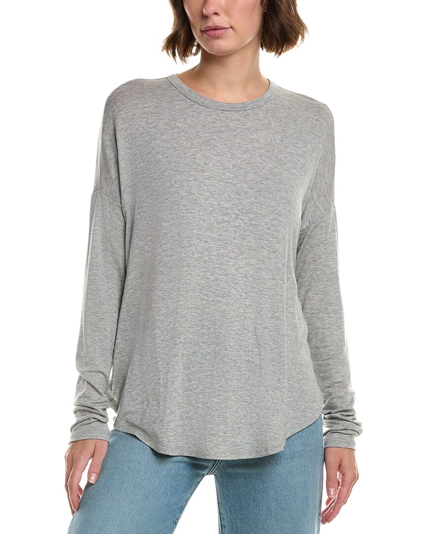 Velvet By Graham & Spencer Kelemi T-shirt In Gray