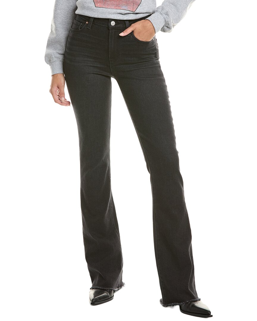 Paige Laurel Canyon Black Lotus Jean In Black