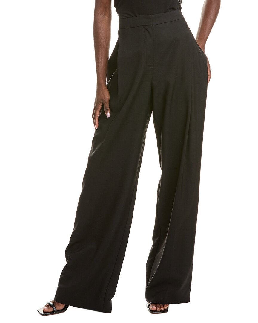 Oscar De La Renta Ladies Woven Pants In Black