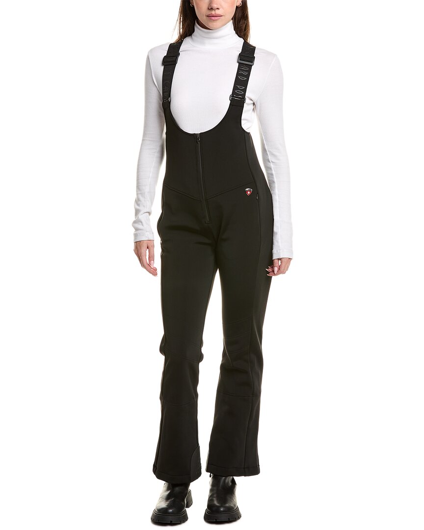 Post Card Stretch Overall In Black