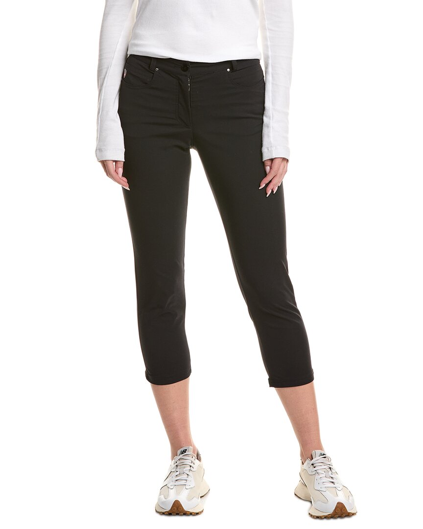 Post Card Stretch Pant In Black