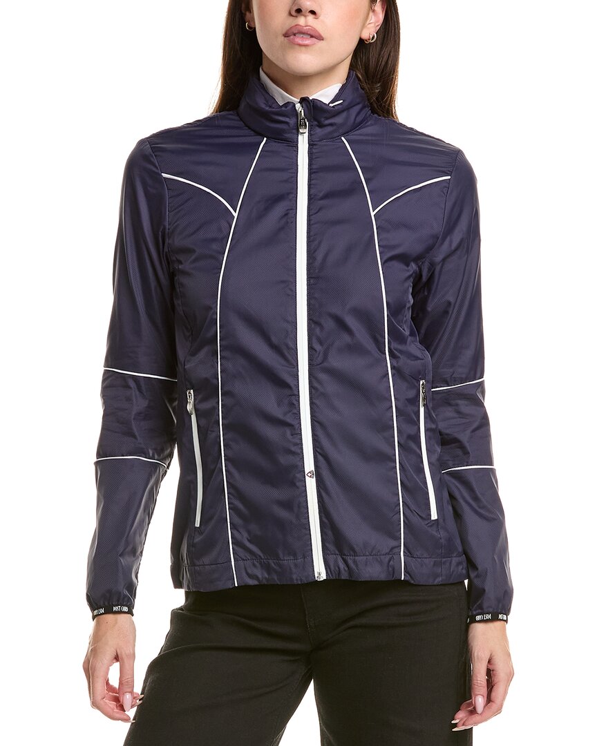 Post Card Light Rain Jacket In Blue