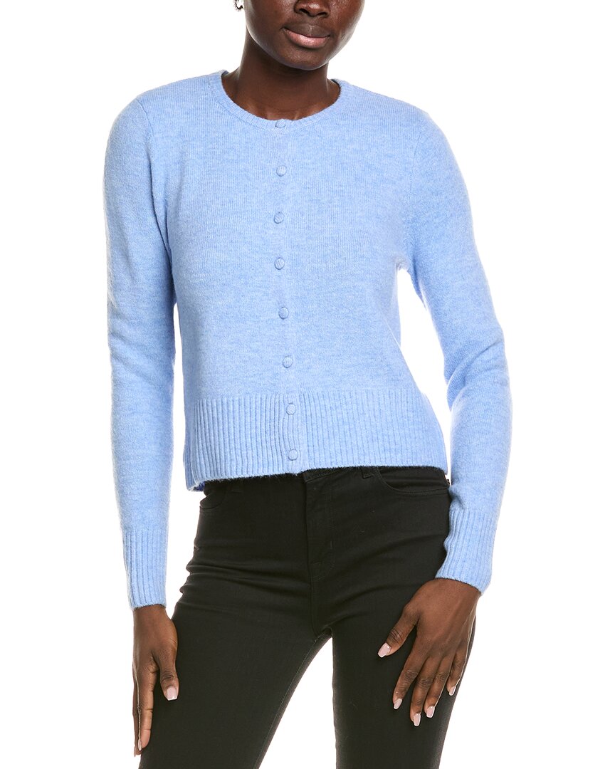 Vince Camuto Knit Cardigan In Blue
