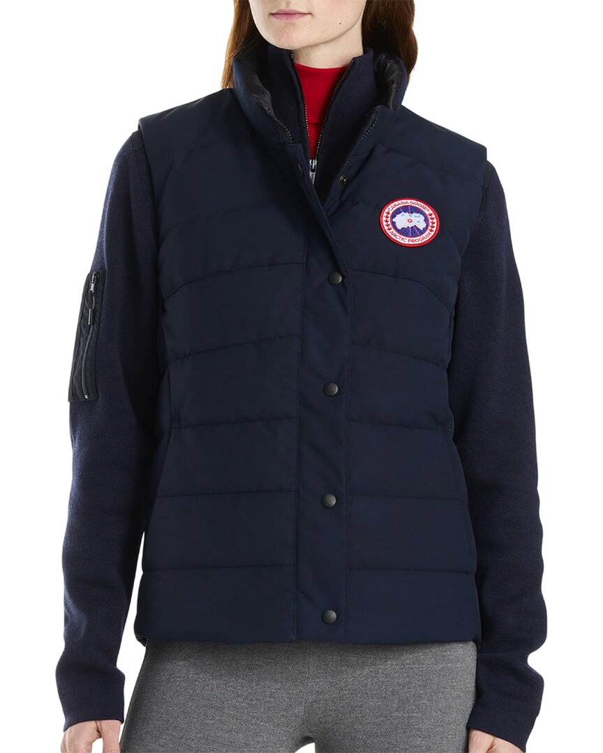Canada Goose Freestyle Down Vest In Blue