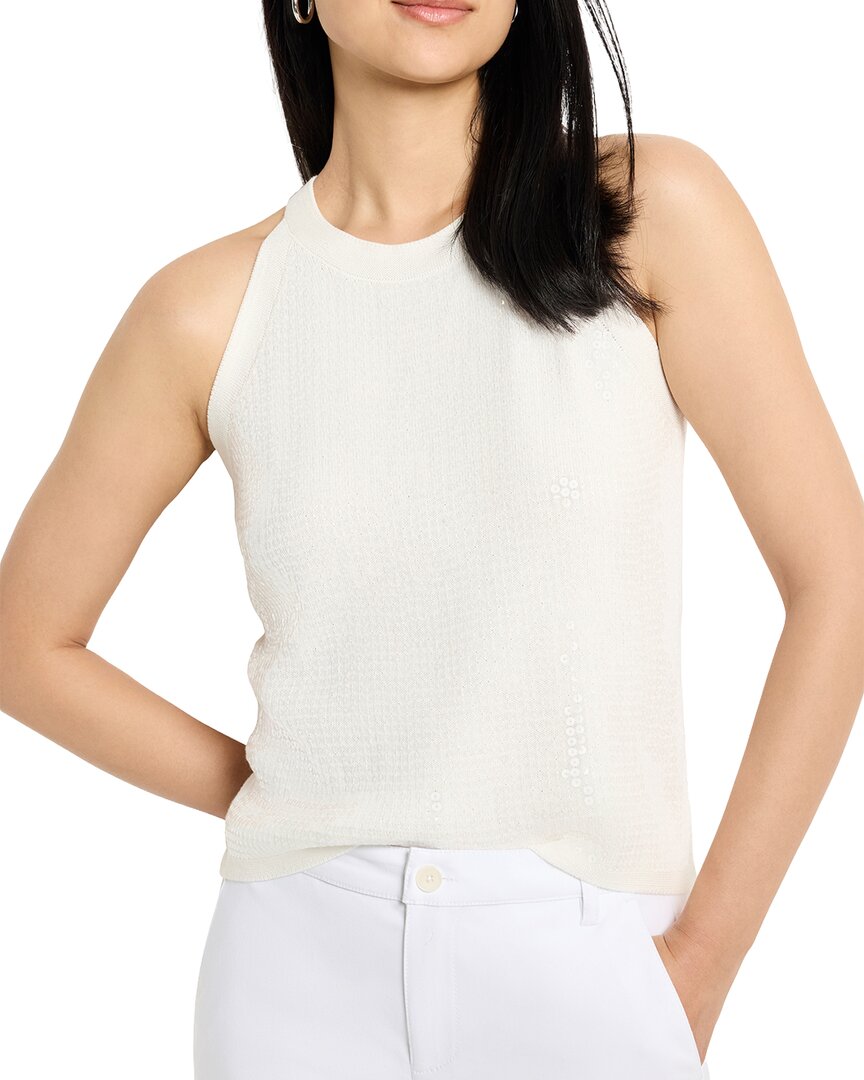 Nic + Zoe Nic+zoe Anytime Sequin Tank In White