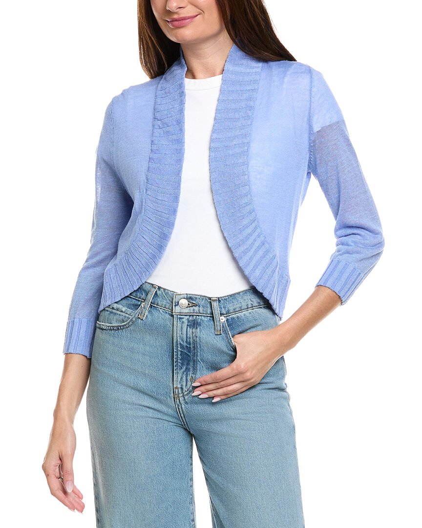 Nic + Zoe Nic+zoe Petite Bolero Cardigan In Blue