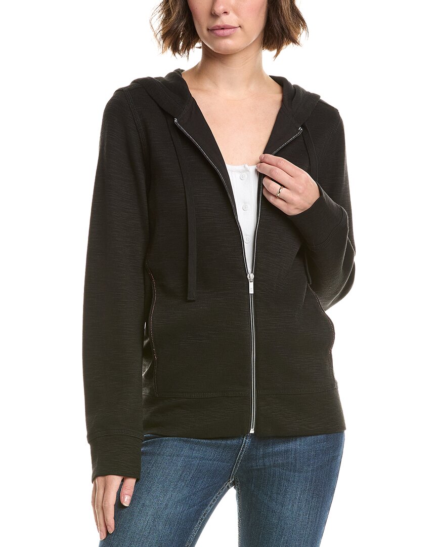 Tommy Bahama Tobago Bay Full Zip Hoodie In Black