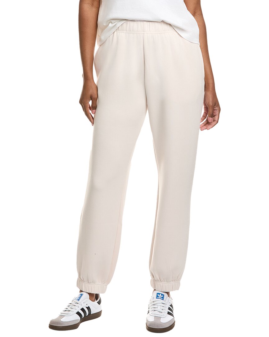 Vintage Havana Cloud Fleece Jogger Pant In White