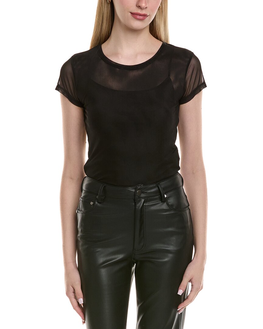 Chaser Mesh Jersey 90's Baby T-shirt In Black