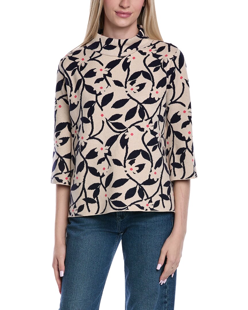 Fate Mock Neck Sweater In Black