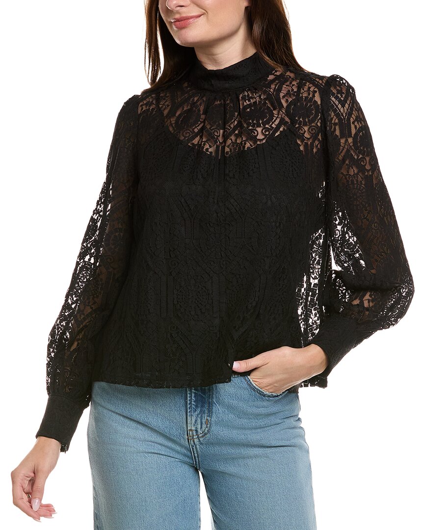 Fate Lace Blouse In Black
