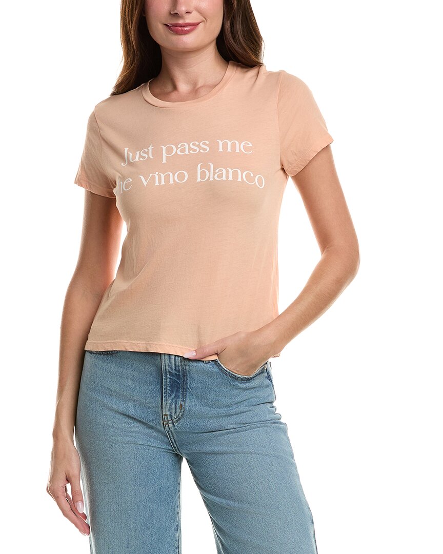 Project Social T Vino Blanco T-shirt In Pink