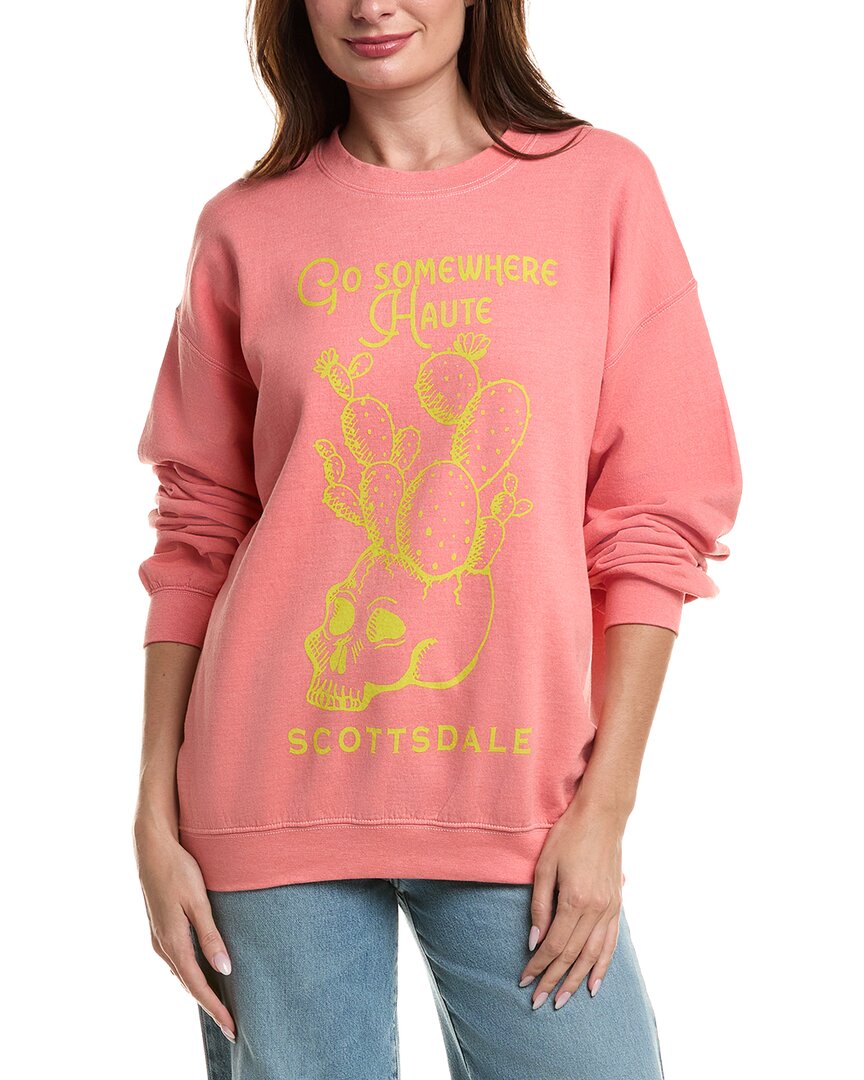 Project Social T Haute Sweatshirt In Pink