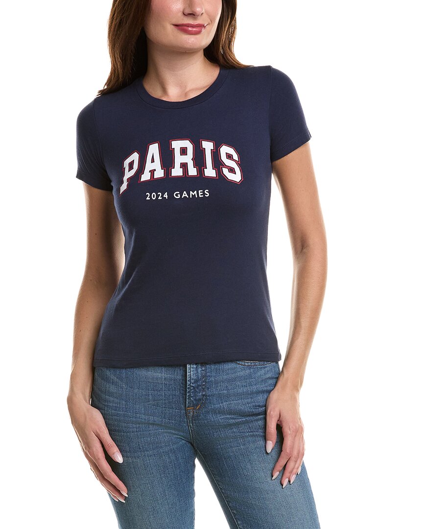 Project Social T Paris Games T-shirt In Blue