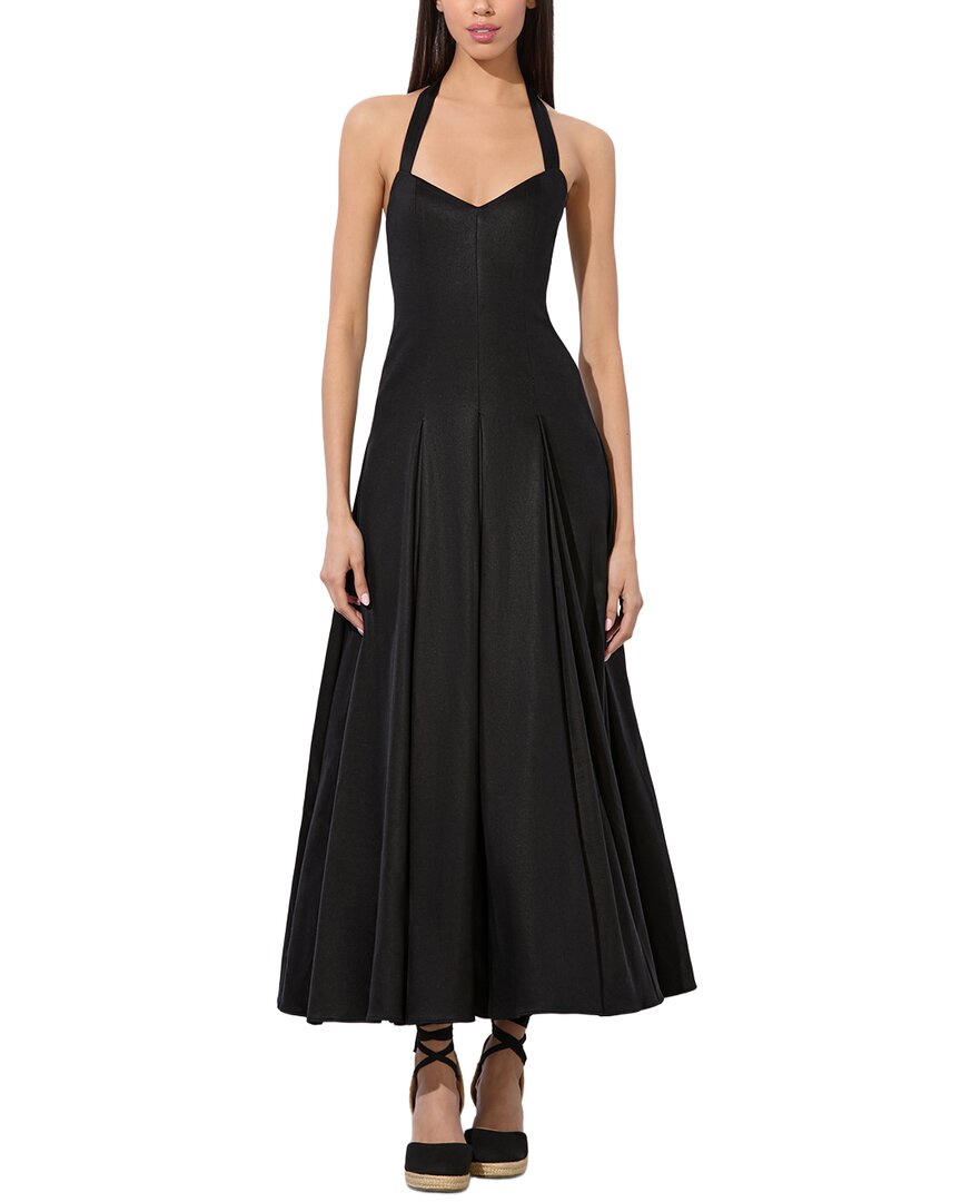 Alice And Olivia Alice + Olivia Isabelle Midi Dress In Black