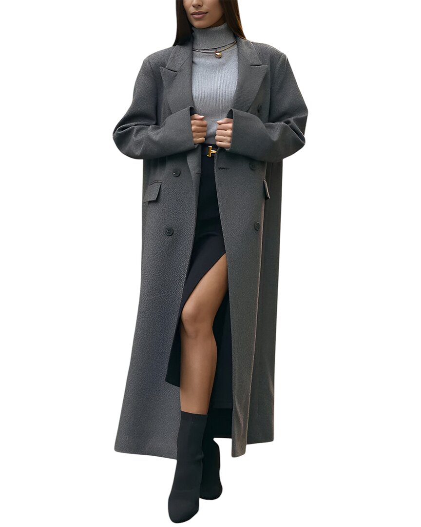 Oloey Coat In Gray