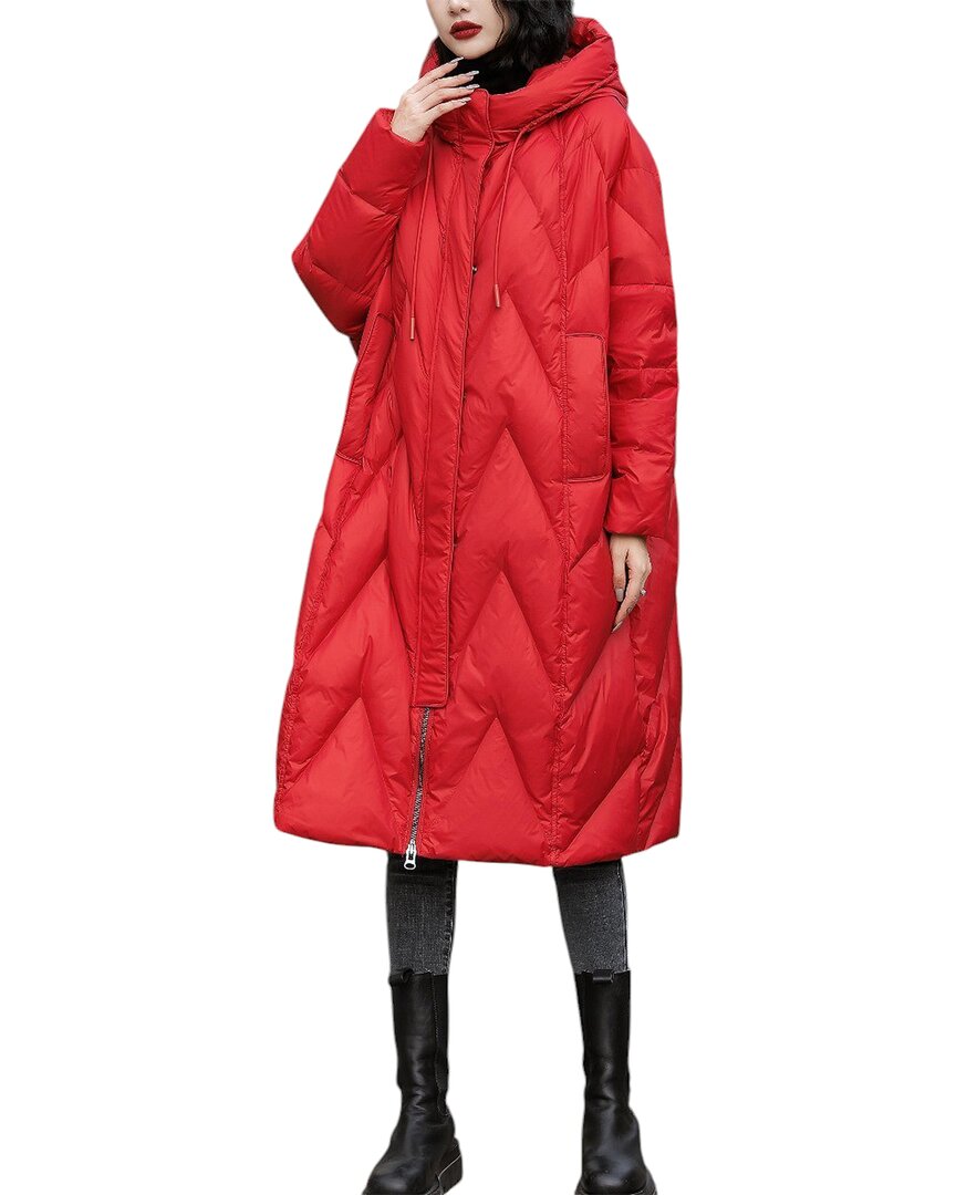 Amanda Royal Coat In Red