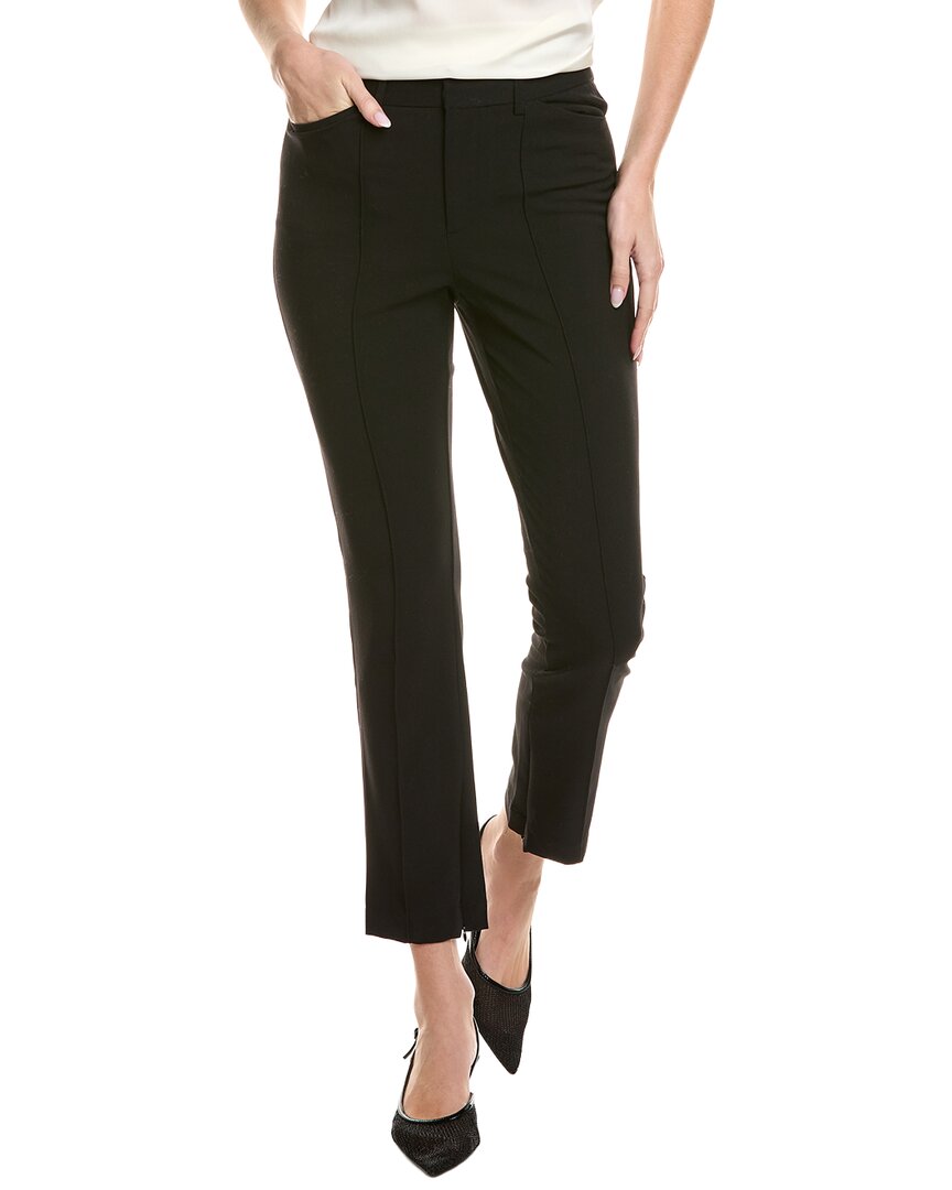 Ellen Tracy Zip Hem Pant In Multi