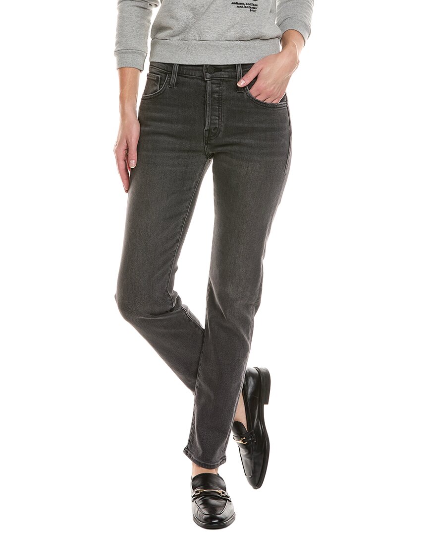 Mother Hiker Hover Call It A Night Skinny Jean In Black