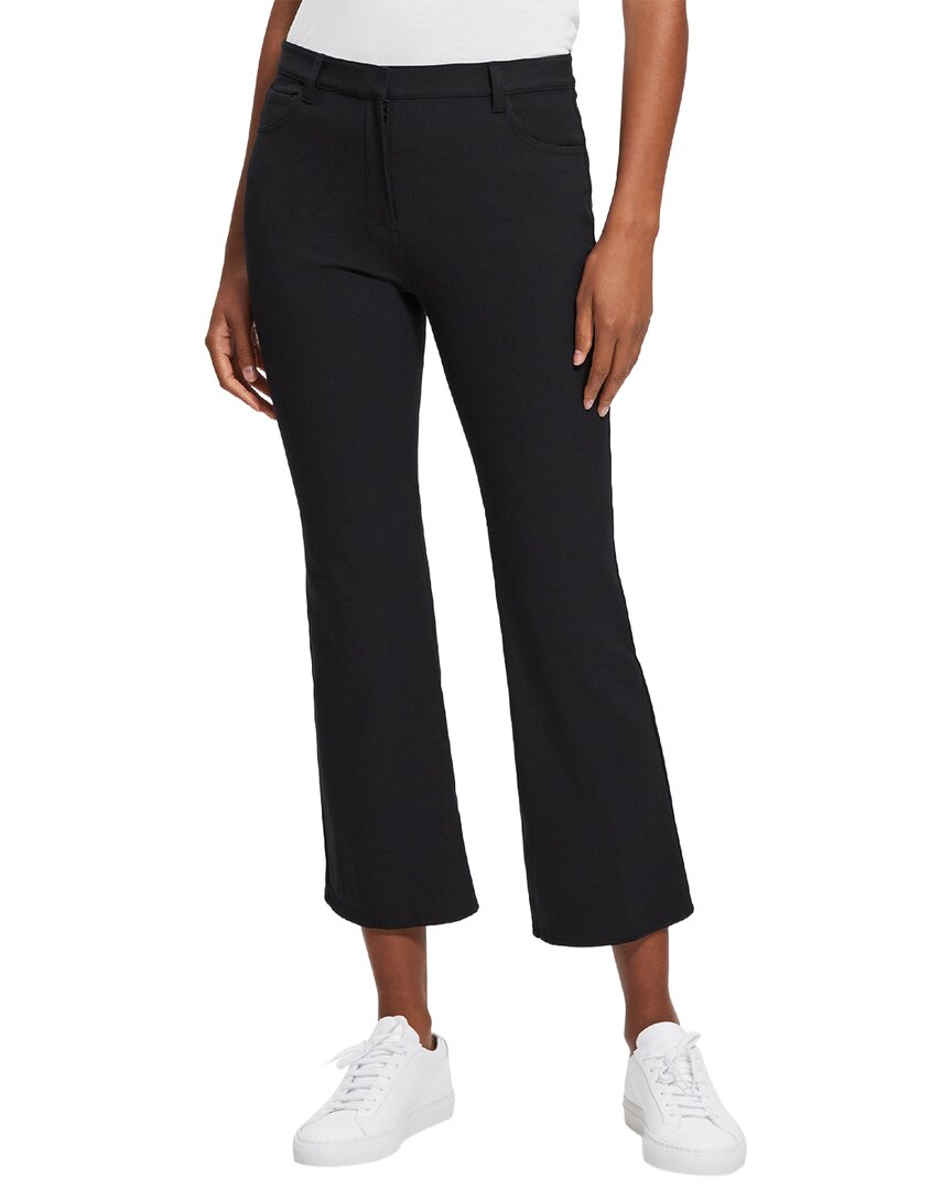 Theory Kick Flare Pants In Black
