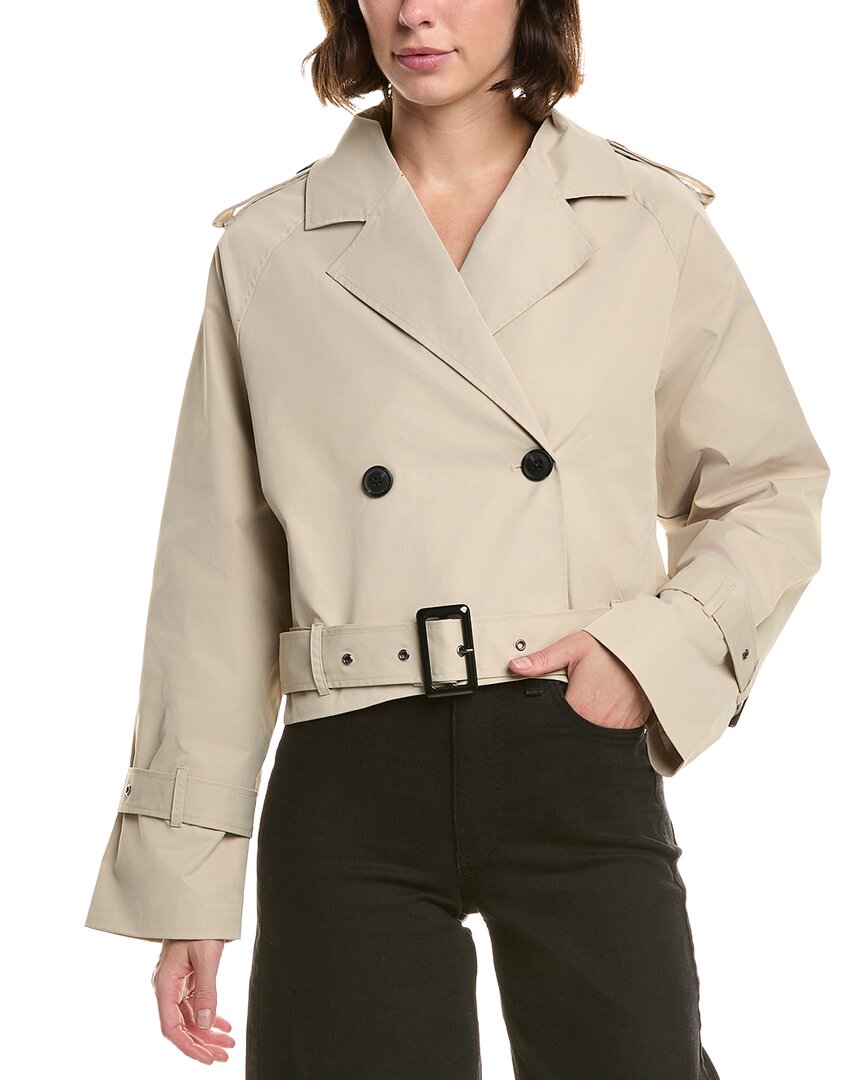Elan Rain Jacket In Gold