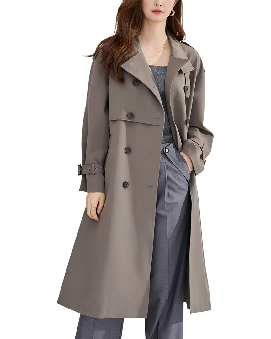 Leon Gori Cloak In Gray