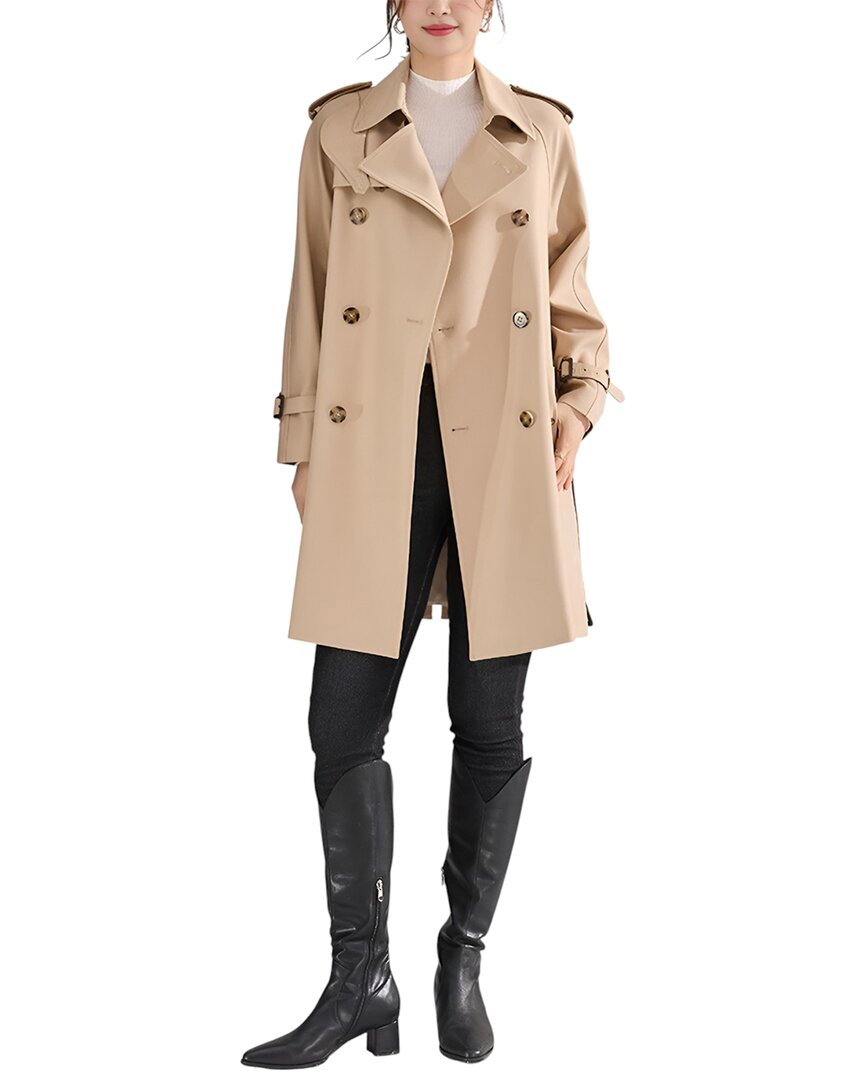 Leon Gori Cloak In Neutral