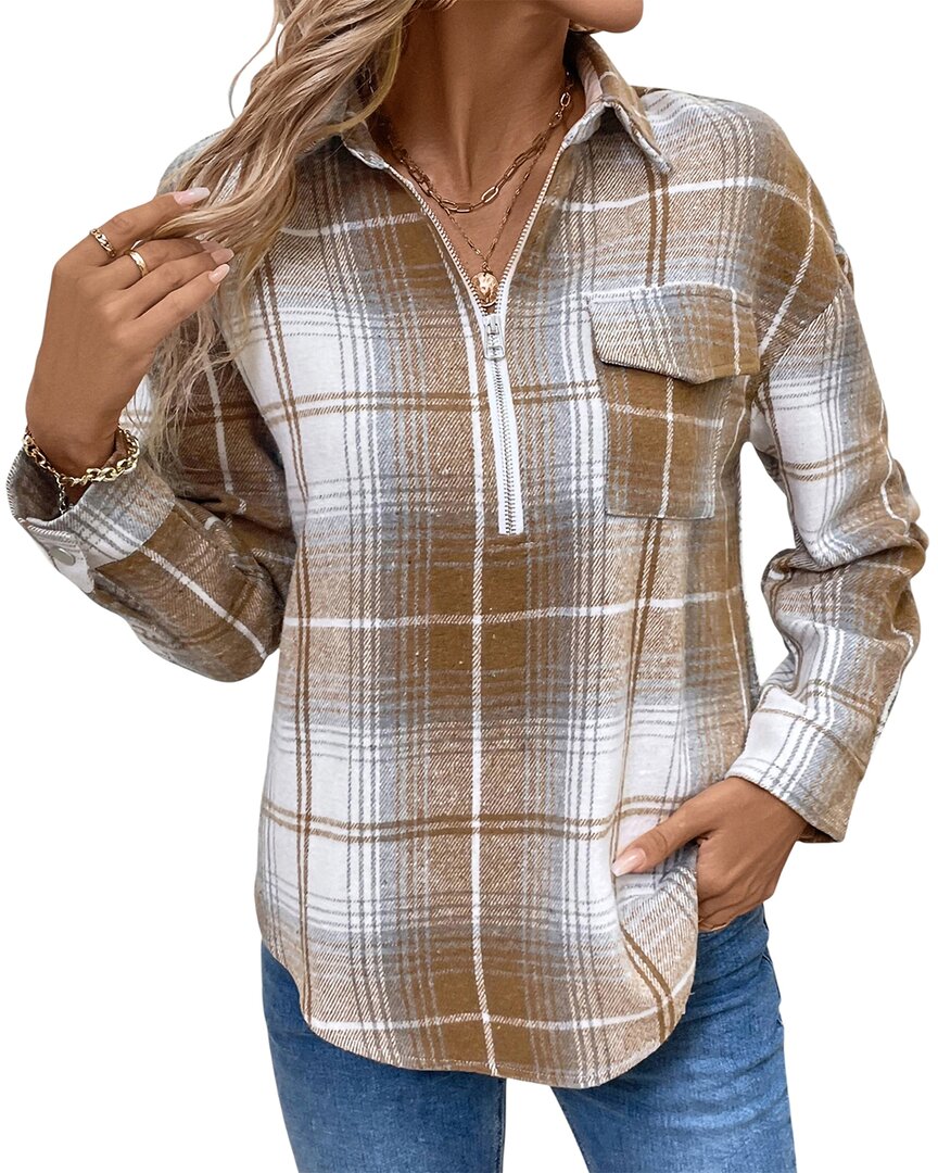 Sarah Woodz Shirt In Brown