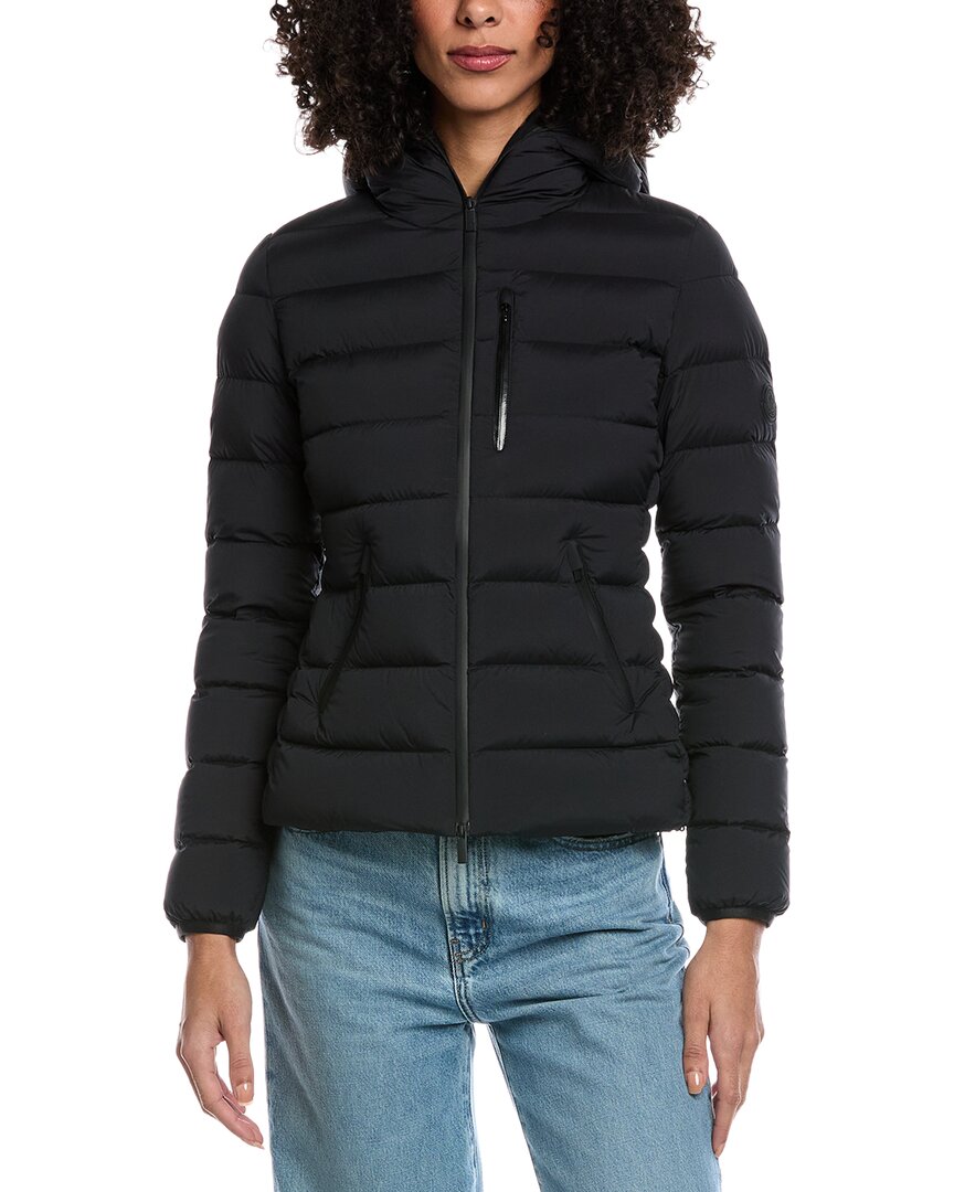 Moncler Herbe Down Jacket In Black