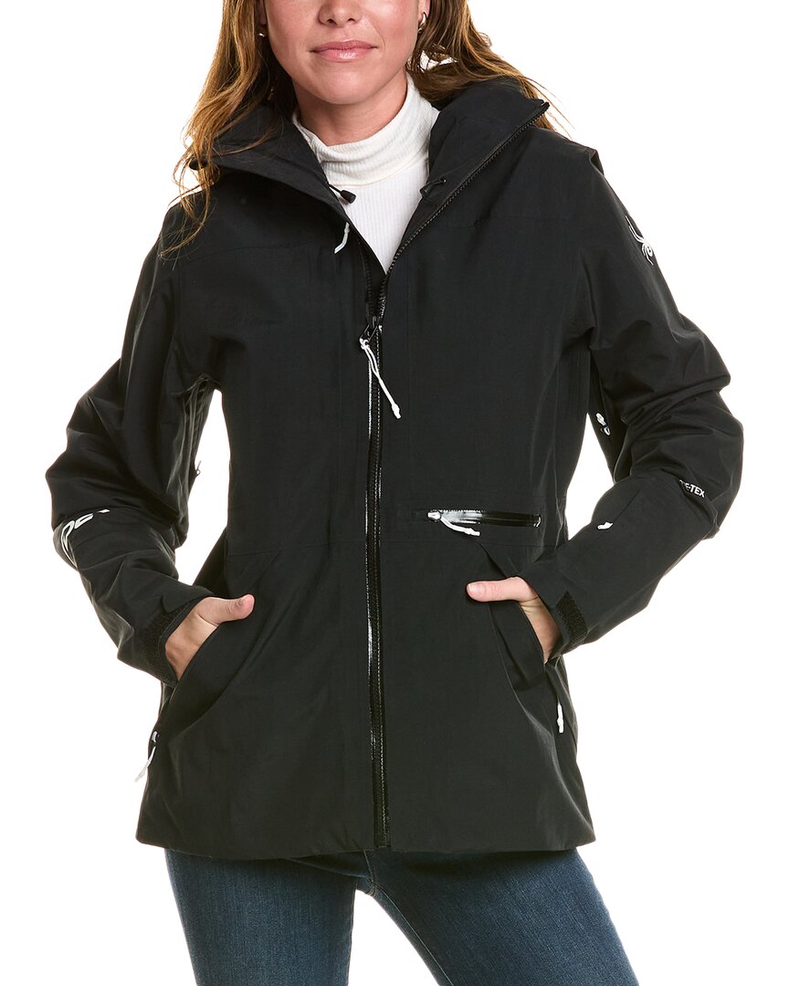 Spyder Jagged Gtx Shell Jacket In Black