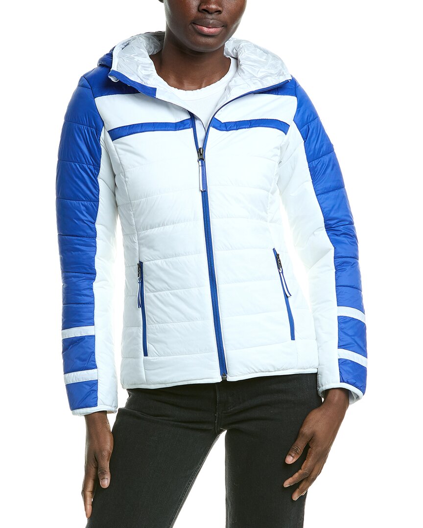 Spyder Ethos Hooded Jacket In Blue