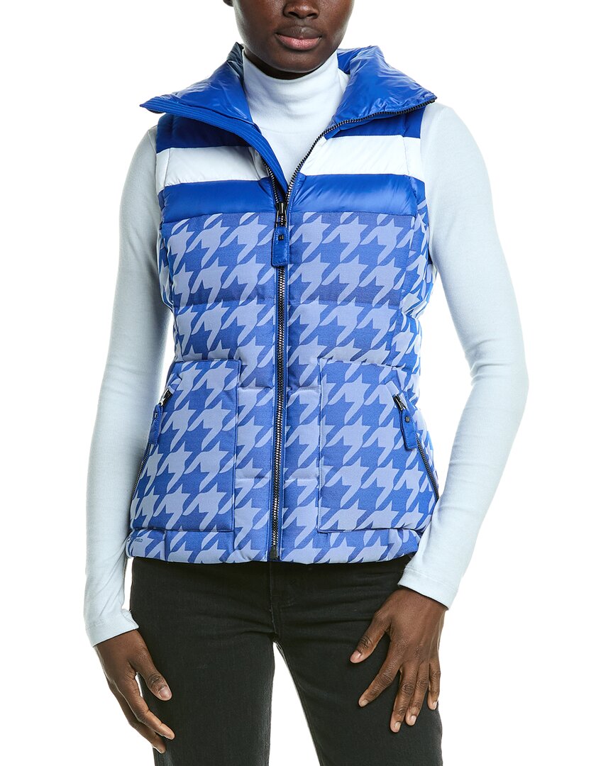 Spyder Eastwood Down Vest In Blue