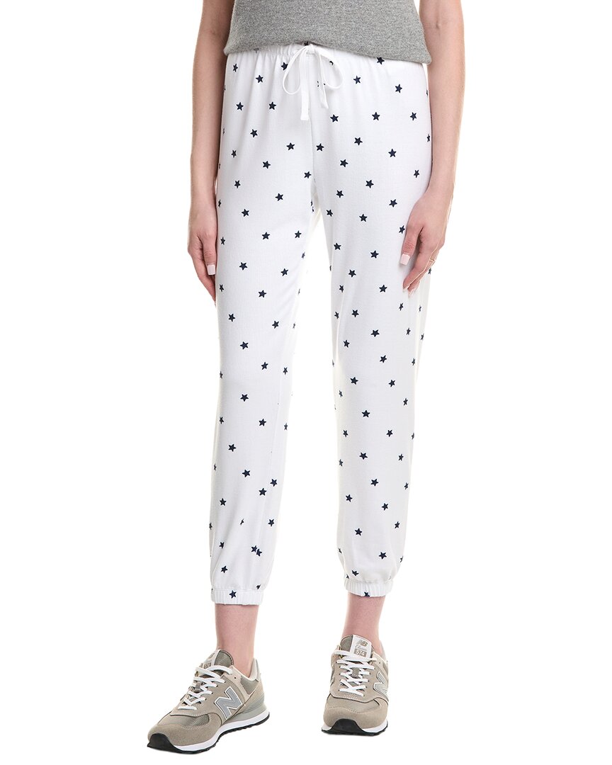 Z Supply Classic Mini Stars Jogger In White