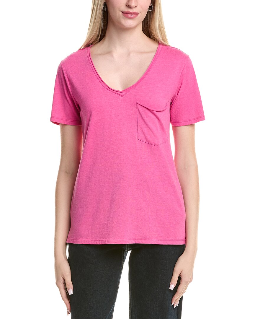 Z Supply The Modern Pocket T-shirt In Pink