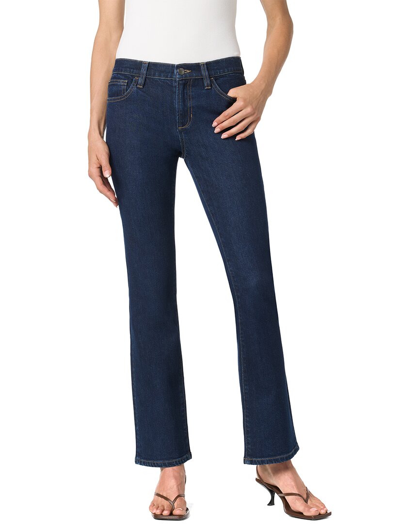 Joe's Jeans Mid Rise Petite Bootcut Matron Jean In Blue