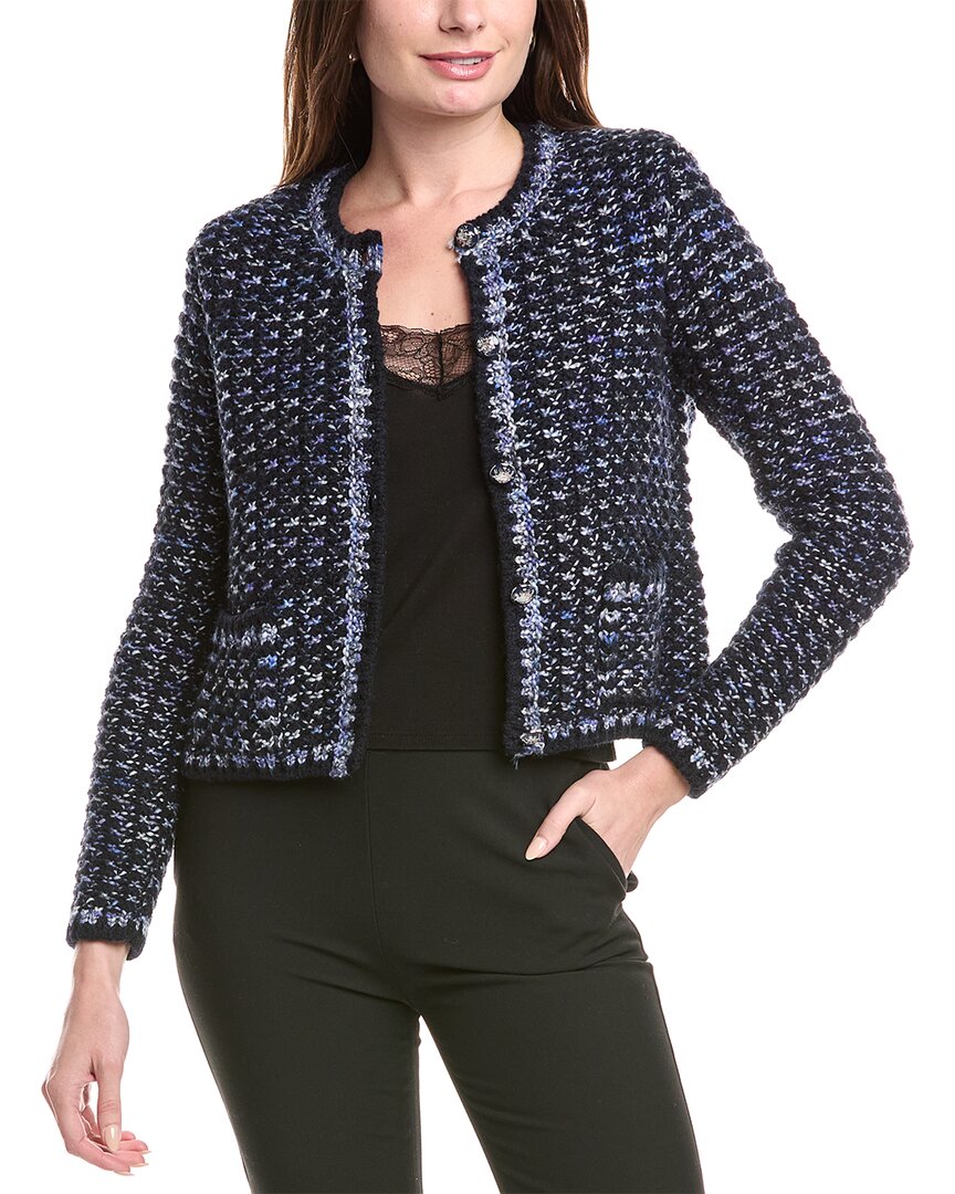 Ba&sh Beloni Wool-blend Cardigan In Multi