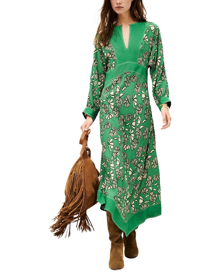 Ba&sh Aude Dress In Green