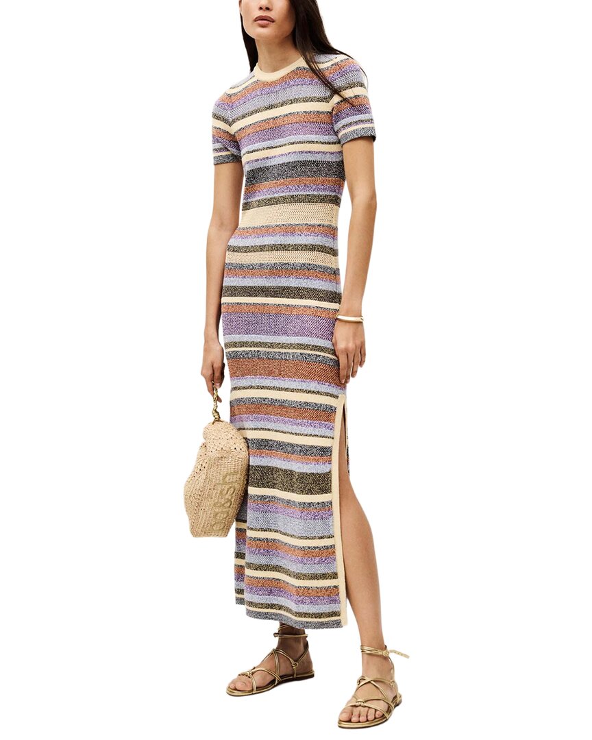 Ba&sh Tonnie Dress In Neutral