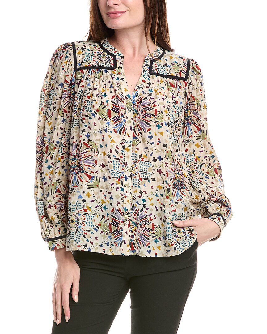 Ba&sh Faizae Blouse In Multi