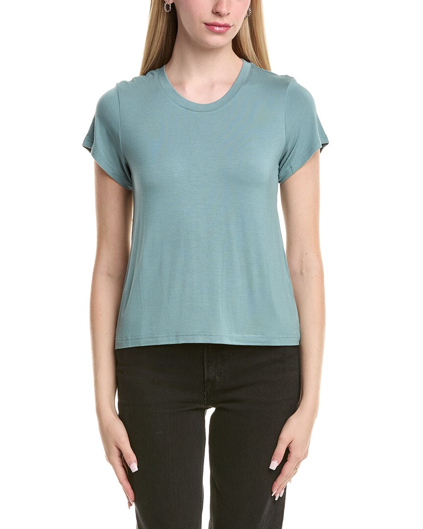 Splendid Knit T-shirt In Blue