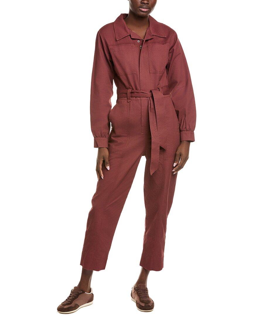 Darling Frolic Jumpsuit In Brown