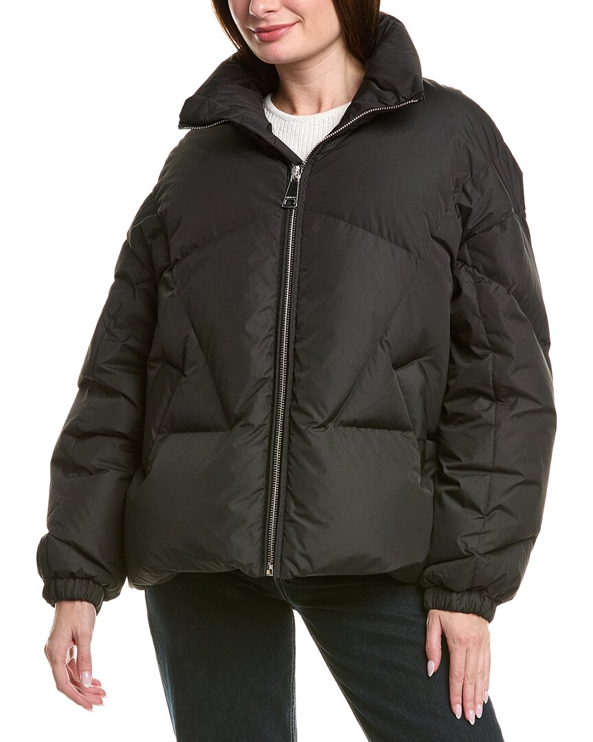 Khrisjoy Moon Wool & Cashmere-blend Lined Puffer Vest In Black