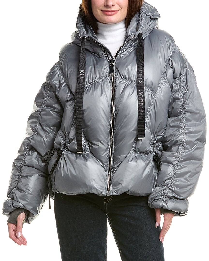 Khrisjoy Khris Cloud Puffer Jacket In Gray