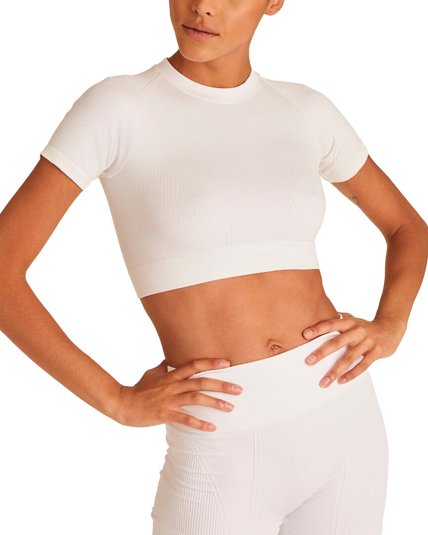 Alala Barre Seamless Tee In Neutral