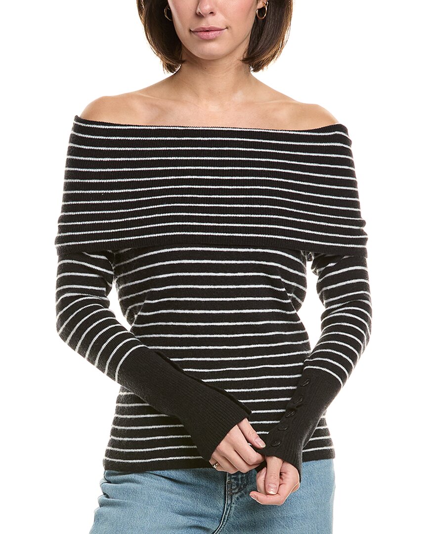 Free People Evergreen Wool-blend Sweater In Black