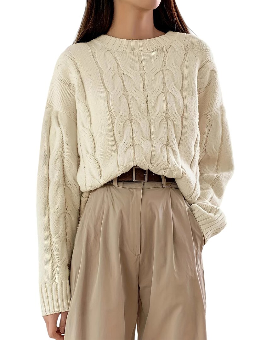 Teodora Sweater In White
